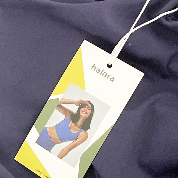 HALARA Always In A Mood Workout Dress Navy Blue Medium M - Picture 9 of 10